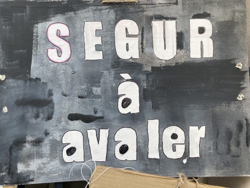 Manif Ségur: la magie de Noel